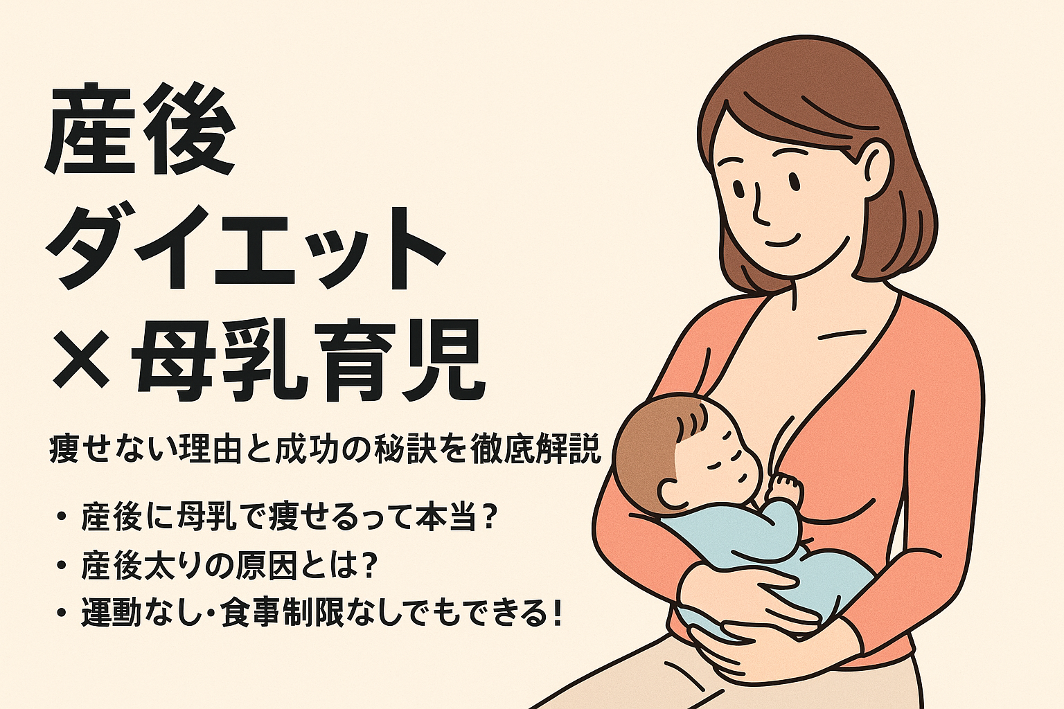 産後 痩せ ない
